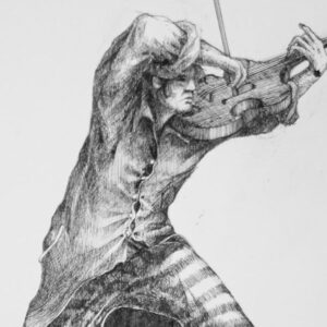 Un Mimo y Un Violín
